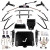 JAKES 4"- 8" Adjustable Height Long Travel Lift Kit for Club Car DS 1981-2004.5 (Gas & Electric)