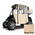 Club Car Precedent Beige Vinyl Door Max Enclosure (Fits 2004-Up)