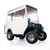 EZGO White 3-Sided Track Style Enclosure W/Factory Top (Fits L4/S4)