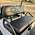Club Car DS BLACK Factory Vinyl Golf Cart Seat Cover Set - (2000-2013)