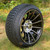14" TITAN Machined/Black Aluminum Wheels and 205/30-14 Low Profile Tires Combo