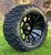 14" TITAN Gloss Black Aluminum Wheels and 23x10-14 DOT All Terrain Tires