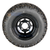 10" BLACK Steel Wheels and Excel Sahara Classic 20x10-10" DOT All Terrain Tires Combo