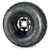 10" BLACK Steel Wheels and 22x10-10" EXCEL Trail DOT All Terrain Tires Combo - Set of 4