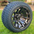 12" MAVERICK Metallic Bronze Aluminum Wheels and 215/40-12 Low Profile DOT Tires Combo