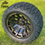 12" MAVERICK Metallic Bronze Aluminum Wheels and 20x10-12" DOT All Terrain Tires Combo