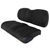 Premium SUEDE Club Car Precedent Front Seat Assembly - BLACK (Fits ALL 2004+)