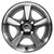 12" BULLITT Gunmetal / Machined Golf Cart Wheels - Set of 4