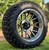 14" SPARTAN Machined Aluminum Wheels and 23x10-14 DOT All Terrain Tires Combo