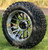14" SPARTAN Machined Aluminum Wheels and 23x10-14 DOT All Terrain Tires Combo