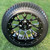 14" SPARTAN Black / Milled Wheels and 205/30-14 Low Profile DOT Tires Combo