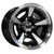 10" BULLITT Black/Machined Golf Cart Wheels