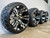 Scratch & Dent 14" VAMPIRE Machined Wheels and 20x8.50-14 STINGER DOT All Terrain Tires Combo