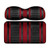 EZGO RXV Extreme Front Cushion Set - Ruby