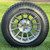 12" TITAN Gunmetal/ Machined Aluminum Wheels and 215/50-12 ComfortGlide DOT Tires Combo - Set of 4