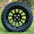 14" TITAN Gloss Black Aluminum Wheels and 23x10-14 ARTEMIS STX DOT All Terrain Tires Combo