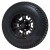 10" VAMPIRE Matte Black Wheels and 205/65-10 Comfortride DOT Tires Combo - Set of 4
