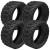Wanda 18x8.5-12 DOT All Terrain Golf Cart Tires - Set of 4