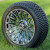 16" BLUR Chrome Wheels and 225/40R16 Street DOT Tires Combo