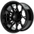 15" CHAOS Gloss Black Wheels and 215/35-15 Low Profile DOT Tires Combo