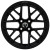 15" MATRIX Gloss Black Wheels and 215/35-15 Low Profile DOT Tires Combo