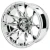 15" CHAOS Chrome Wheels and 23x10-15 DOT All Terrain Tires Combo