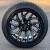 14" OPTIMUS Black / Milled Wheels and 205/30-14 Low Profile DOT Tires Combo
