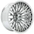 16" REAPER Chrome Golf Cart Wheels - Set of 4