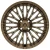 16" REAPER Bronze Golf Cart Wheels - Set of 4
