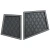 Yamaha Drive-2 Front Dashboard Mats XTREME Mats (Fits ALL 2017+) - Gray
