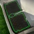 EZGO RXV Rear Bagwell Mat XTREME Mats (Fits ALL 2008+) - Green