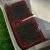 EZGO RXV Rear Bagwell Mat XTREME Mats (Fits ALL 2008+) - Red