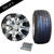 10" VEGAS Wheels and 205/50-10" DOT Street Tires Combo - Set of 4 (CHOOSE YOUR COLOR!)