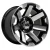 TREX 12" ATLAS Machined/Black Golf Cart Wheels