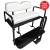 Yamaha Drive-2 Rear Seat Kit NOMAD - BRIGHT WHITE (Flip Seat w/ Cargo Bed & Free Grab Bar)