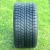14" TITAN Chrome Wheels and 23x10-14" Radial DOT ComfortGlide Tires Combo - Set of 4