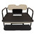 Yamaha Drive (G29)/ Drive2 GTW Golf Cart Rear Seat Kit - GREY/Stone (Matches Factory front Seats) - Flip Seat w/ Cargo Bed