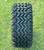 12" BANSHEE Gunmetal/ Machined  Aluminum Wheels and 23" All Terrain Tires Combo - Set of 4