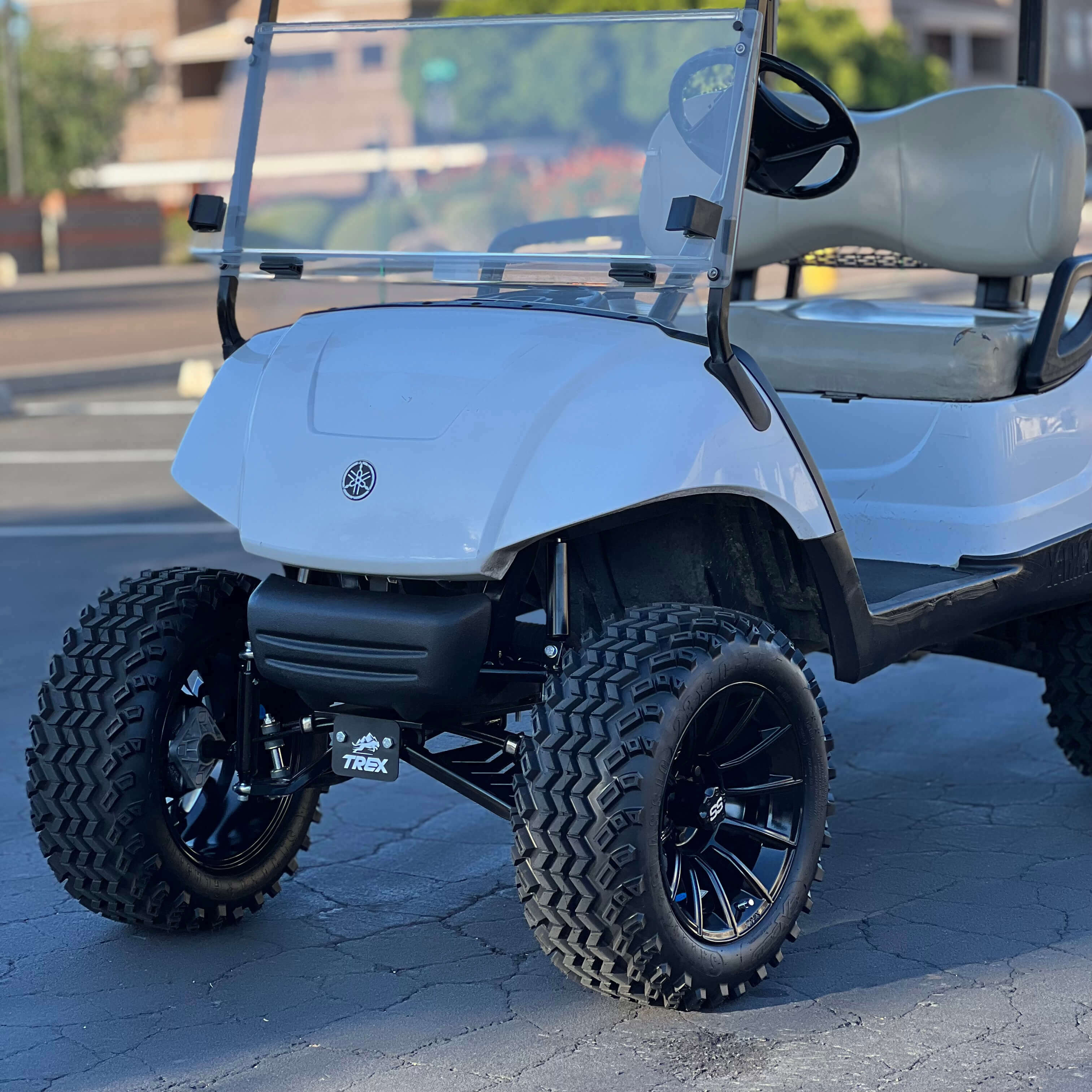 GTW MACH3 Rear Flip Seat For EZGO TXT at Buggies Unlimited