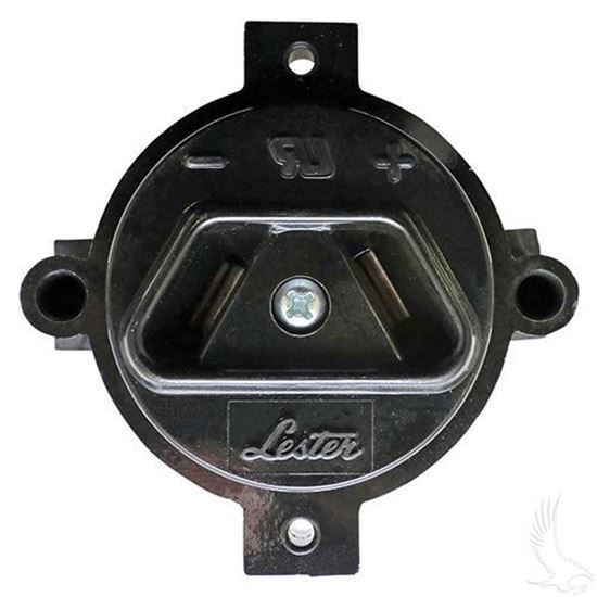 DC Charger Plug Receptacle for 2-Prong Crowsfoot (Fits 1974+ 36V