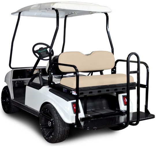 Club Car DS Precedent GTW Mach3 Rear Seat Flip Seat w/ Cargo Bed  (Choose Your Color, Fits all Club Car Models)