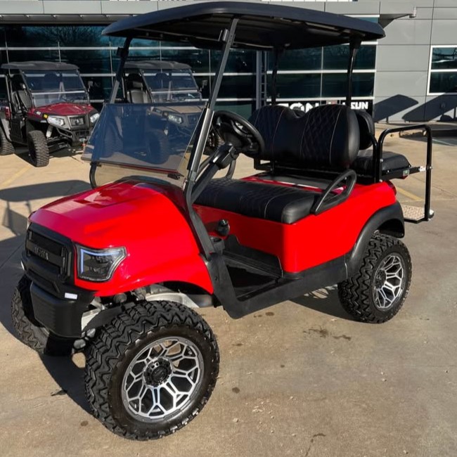 Club Car Precedent ALPHA Body Kit in RED | GCTS
