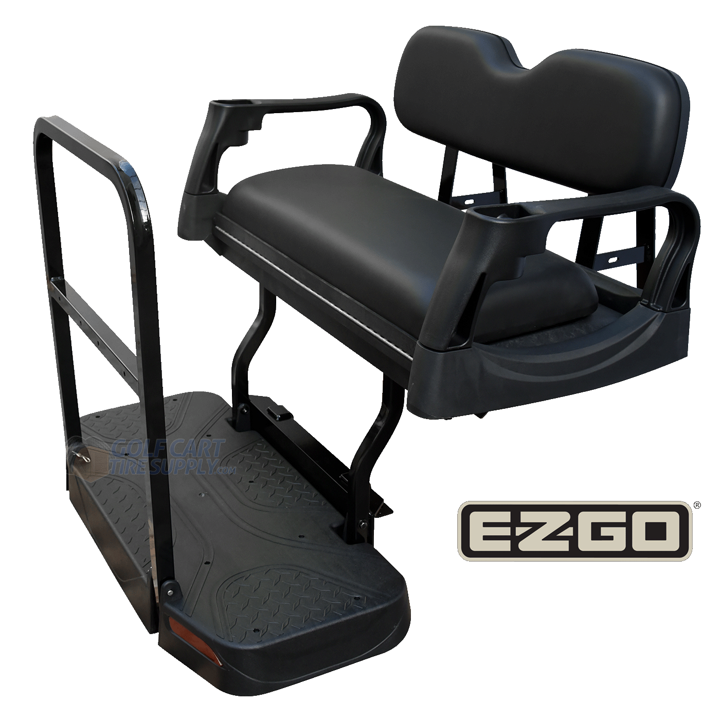 coguトレイ TREX HARMONY Comfort EZGO TXT Rear Seat Kit PREMIUM in Black