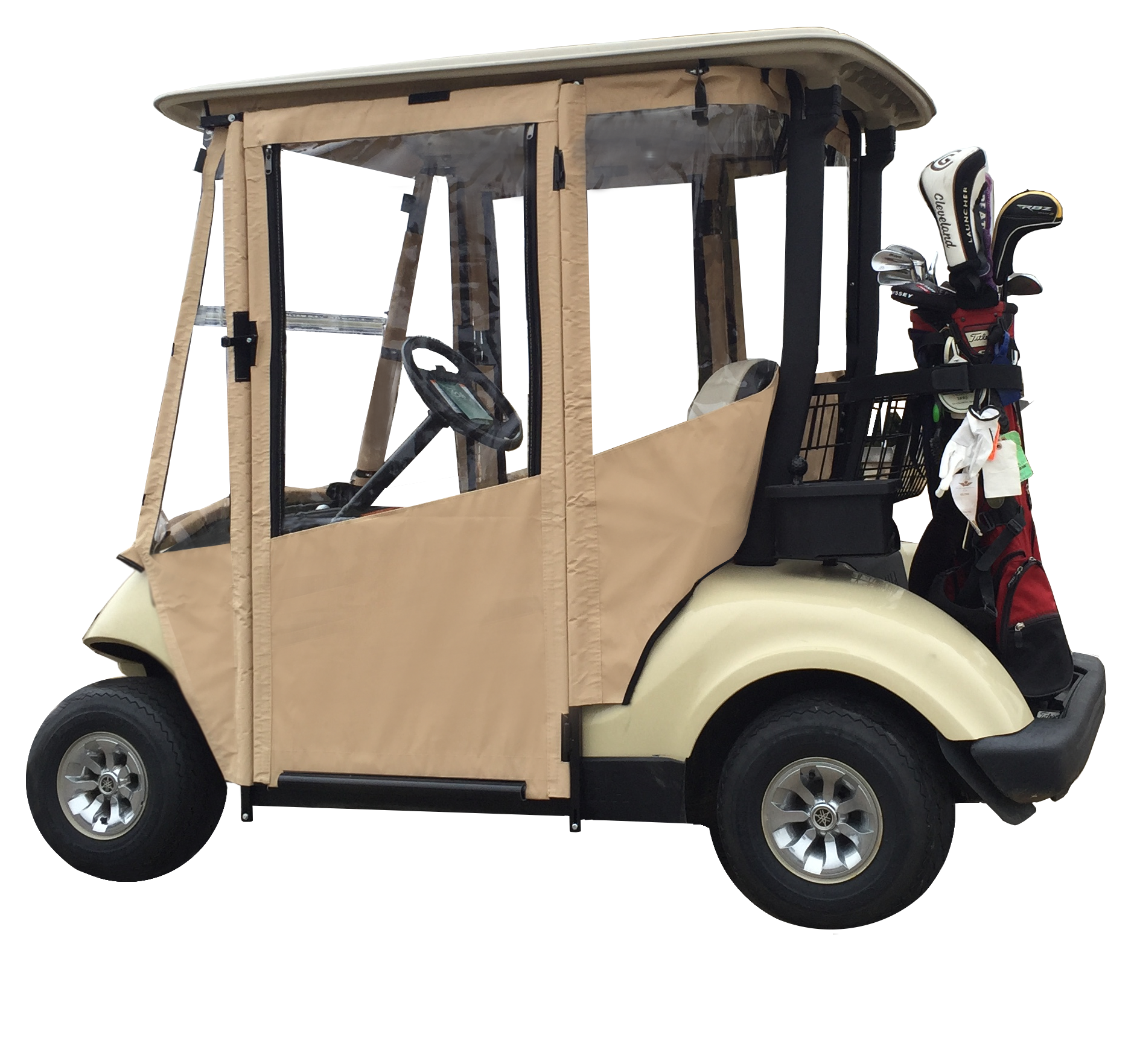 Yamaha Drive2 Enclosure - DoorWorks Hinged Hard Door (Sunbrella Material)