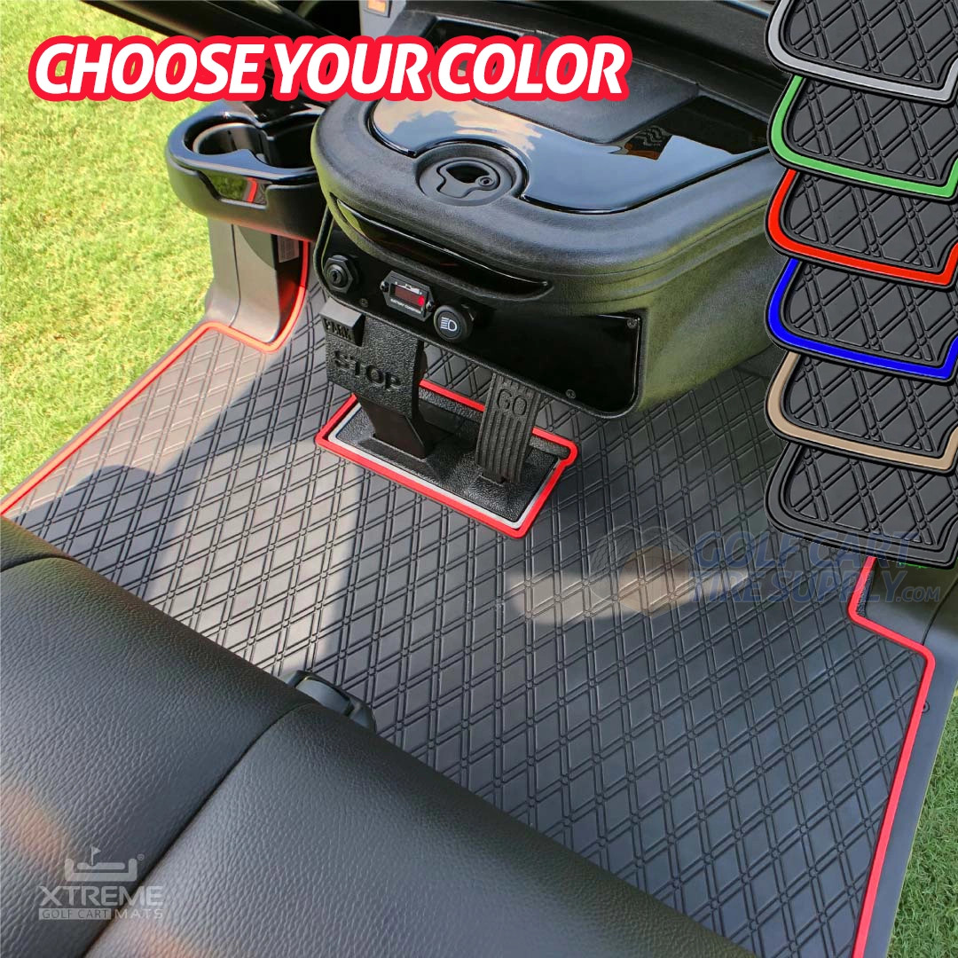 Club Car Onward Floor Mat Diamond Stitch XTREME Mats (Fits Onward