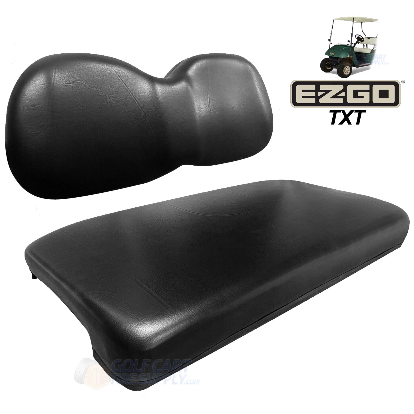 KOZIP EZGO TXT Front Seat and Backrest OEM Cushion Assembly in