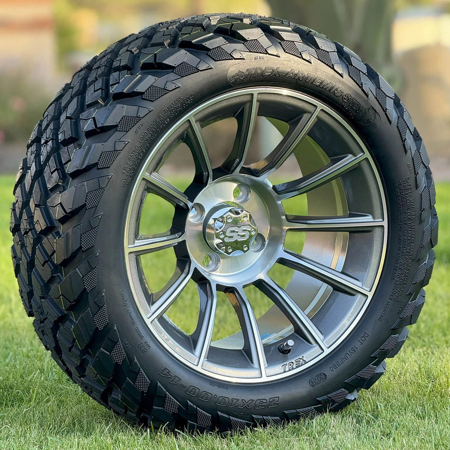 TREX-14-TITAN-Gunmetal-golf-