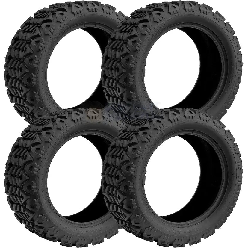 WANDA Go Kart Tires - 2x 145/70-6 & 2x 16x6-8 - 4PR, 4 Tire Combo Set