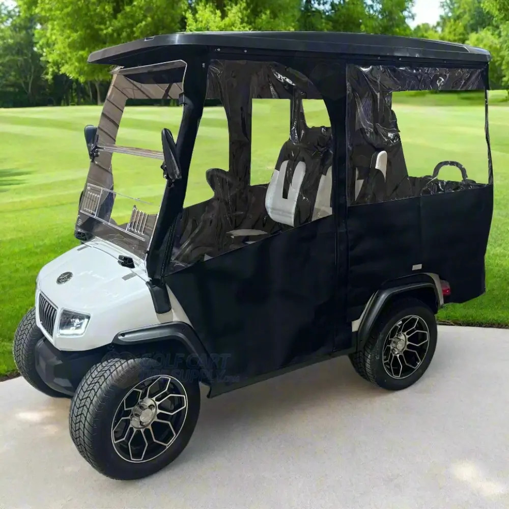 Evolution D5 Track Style Sunbrella Enclosure/Cover - BLACK | GCTS