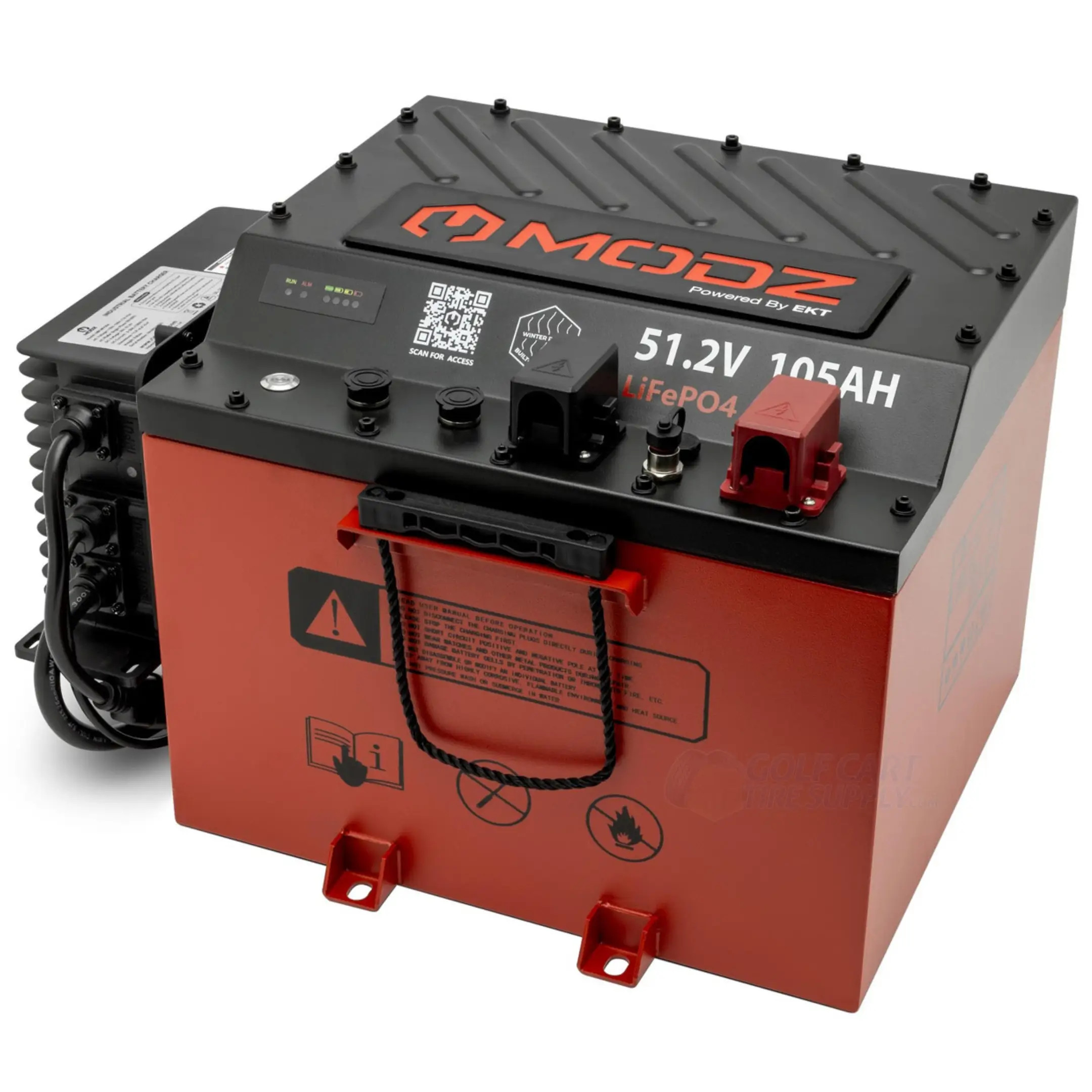 MODZ 48V Lithium Golf Cart Battery 105Ah Nano Kit (Fits ALL Carts
